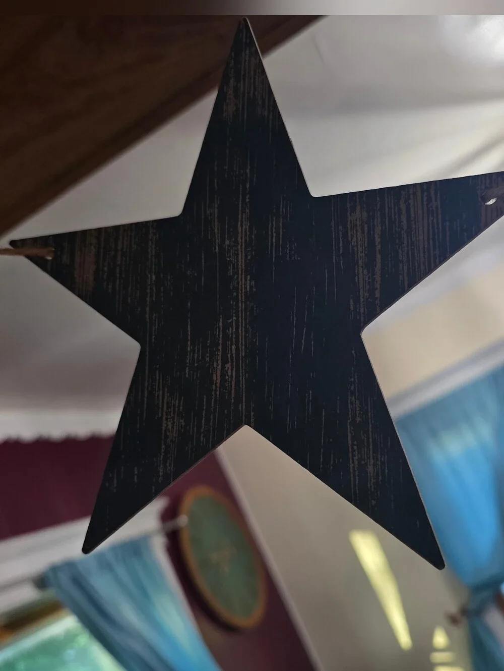 Hobby Lobby Wooden Star Garland QTY 2